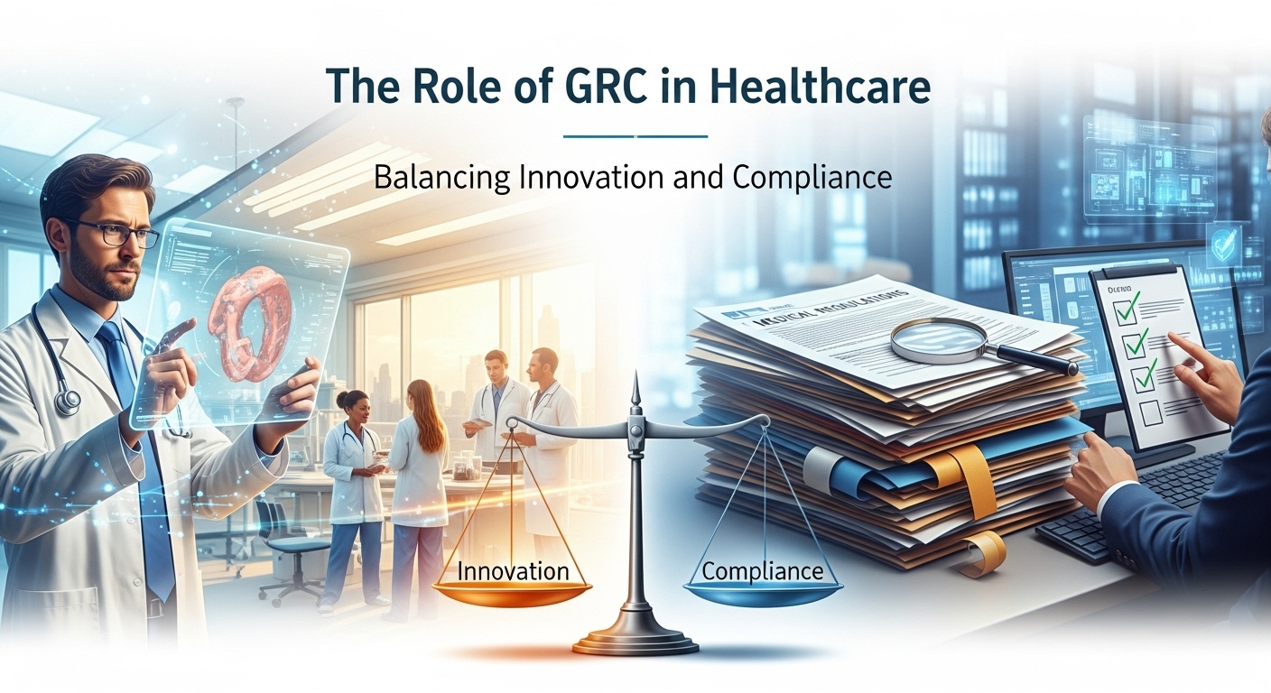 The Role of GRC in Healthcare: Balancing Innovation and Compliance